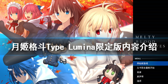 月姬格斗Type Lumin限定版有什么内容 月姬格斗限定内容介绍