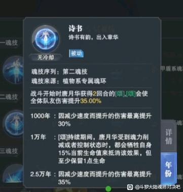 斗罗大陆魂师对决唐月华技能分享