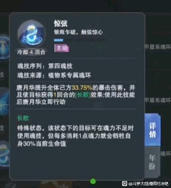 斗罗大陆魂师对决唐月华技能分享