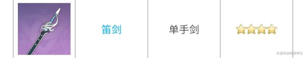 《原神》2.2全单手剑实用性与适用角色分析_原神