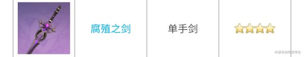 《原神》2.2全单手剑实用性与适用角色分析_原神