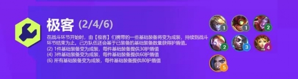 金铲铲之战极客怎么玩 金铲铲S6双城之战新羁绊极客解读