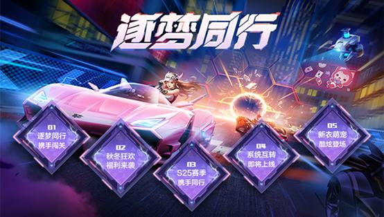 《QQ飞车手游》S25赛季开启 10月21日更新公告_QQ飞车手游