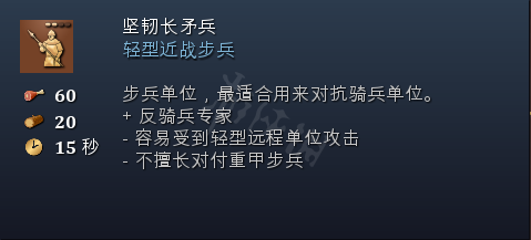 帝国时代4兵种大全 帝国时代4兵种图鉴全汇总展示 长矛兵