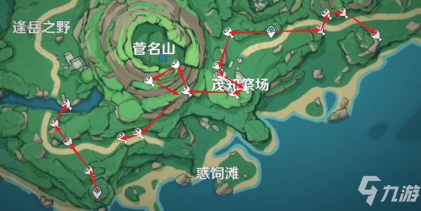 《原神》托马突破材料更快收集线路_原神