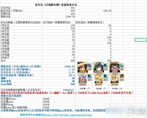 《世界弹射物语》伤害计算公式介绍_世界弹射物语