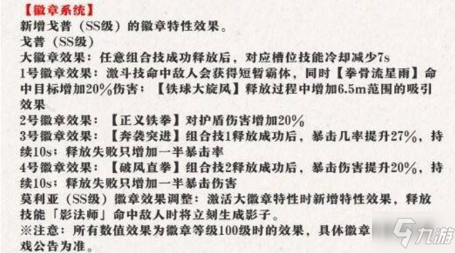 《航海王热血航线》戈普徽章特性效果详解_航海王热血航线