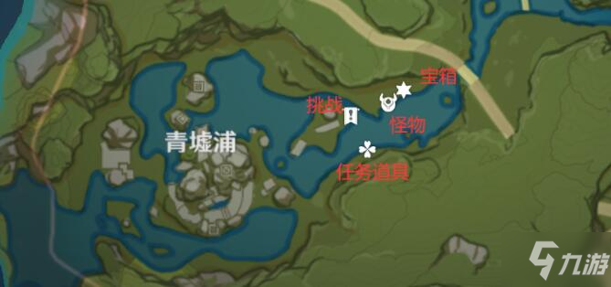 原神青墟浦勘测点位置一览_原神