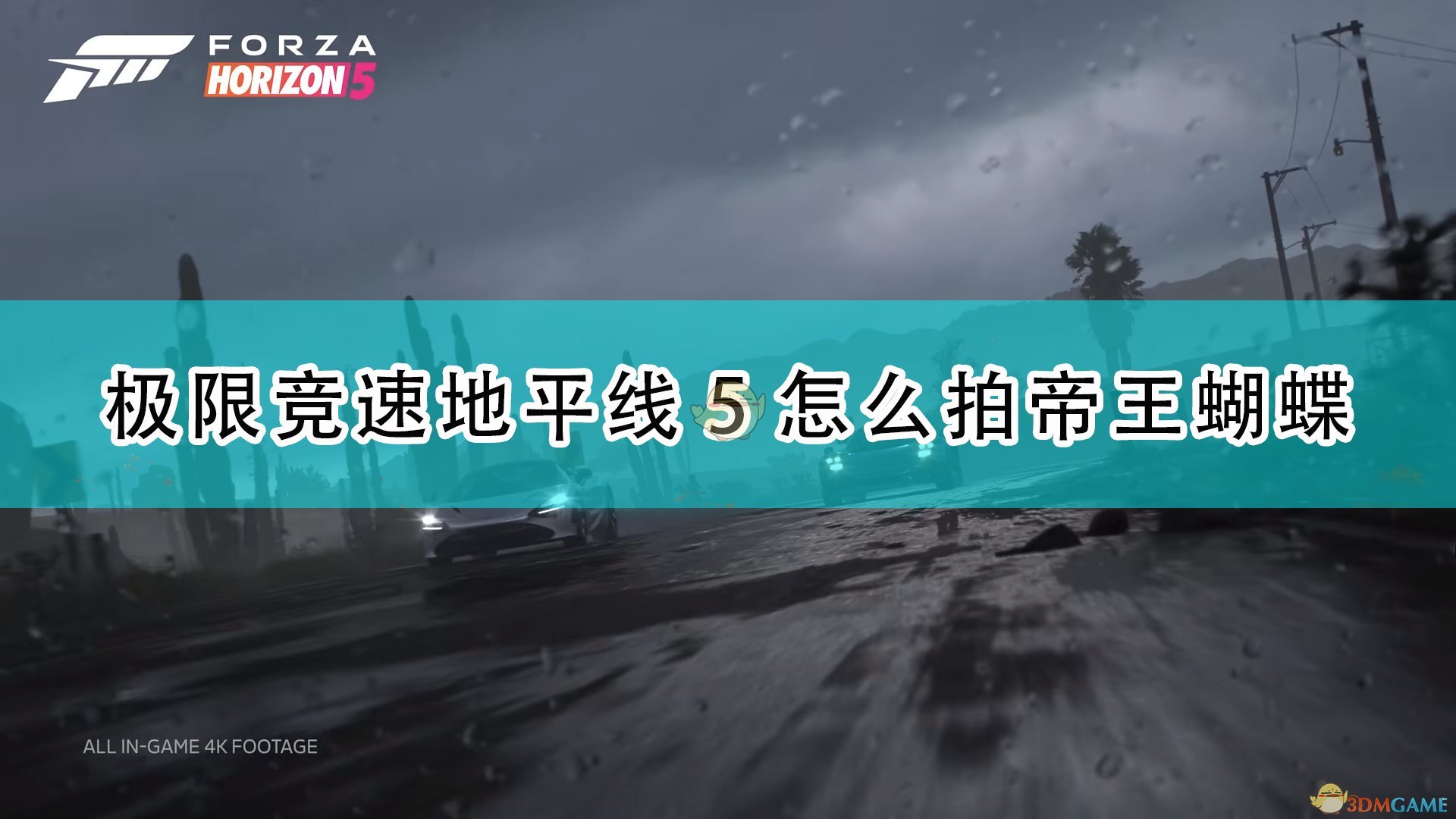 极限竞速地平线5怎么拍帝王蝴蝶_拍帝王蝴蝶方法介绍