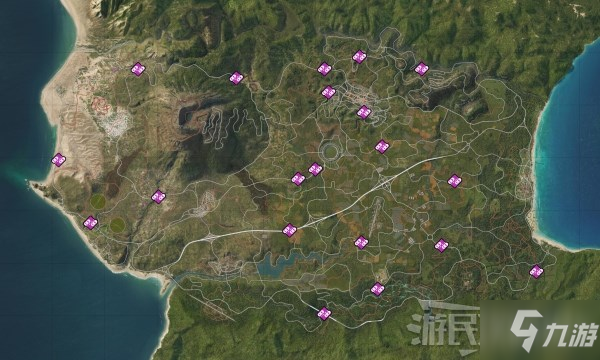 《极限竞速地平线5》全收集要素及重要坐标地图_极限竞速地平线5