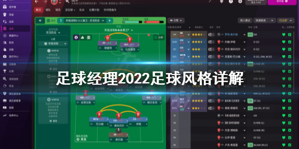 足球经理2022足球风格是什么 足球经理2022足球风格详解