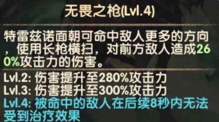 剑与远征特雷兹诺技能强度分析