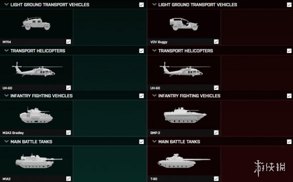 战地2042载具图鉴一览 战地2042载具有哪些
