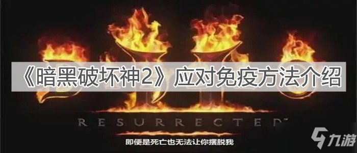 《暗黑破坏神2》应对免疫攻略大全_暗黑破坏神2