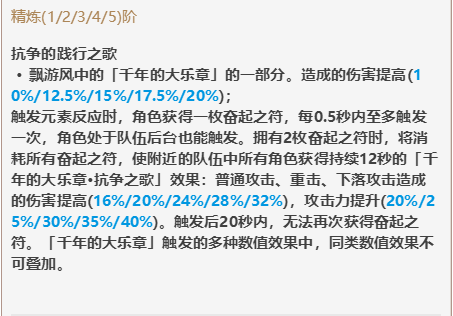 原神2.3苍古自由之誓适用那些角色 原神2.3苍古自由之誓武器评价