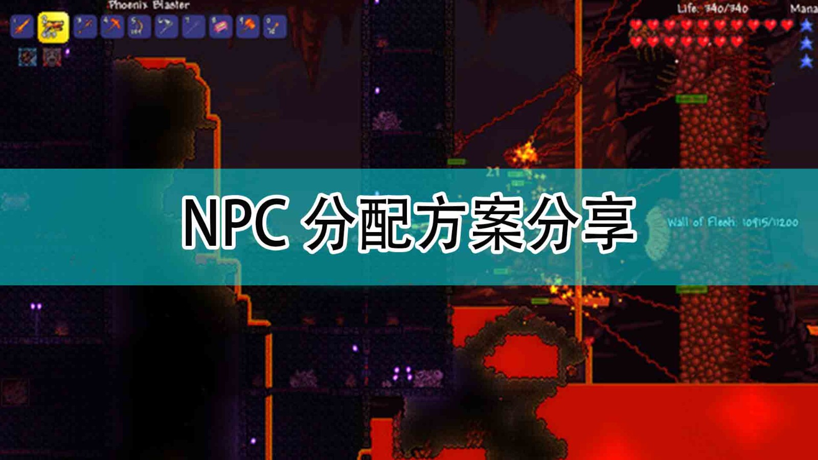 泰拉瑞亚npc该怎么分配_NPC分配方案分享