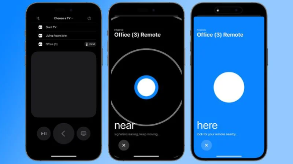 苹果iOS 17与tvOS 17更新：iPhone助力寻找Siri Remotes遥控器