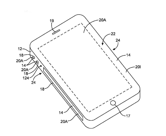 苹果专利揭示：iPhone侧面屏幕即将现实