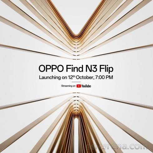 小折叠屏新宠OPPO Find N3 Flip 印度发布会倒计时